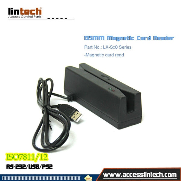 Pos System 135mm USB msr card reader for stripe card reading