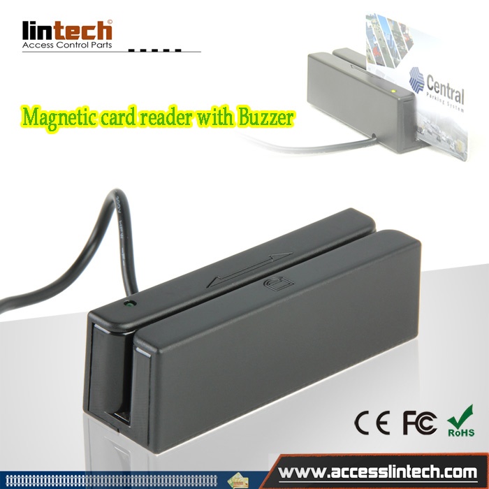 Magnetic strip card reader with Buzzer Built-in